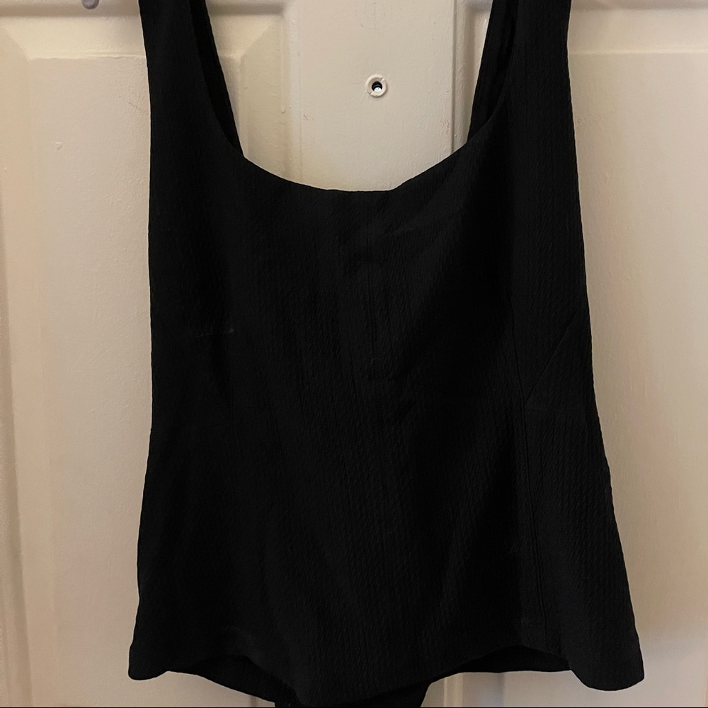 Maeve by Anthropologie lace up tank top. XL.